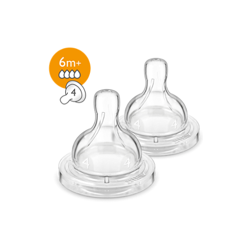 2 TETINA FLUJO RAPIDO 6M PHILIPS AVENT